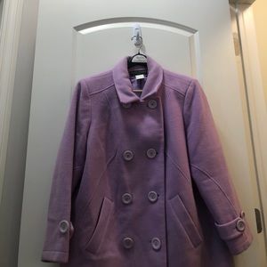 Purple Pea Coat